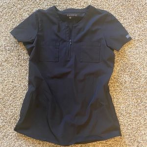 Med Couture Peaches Scrub Top